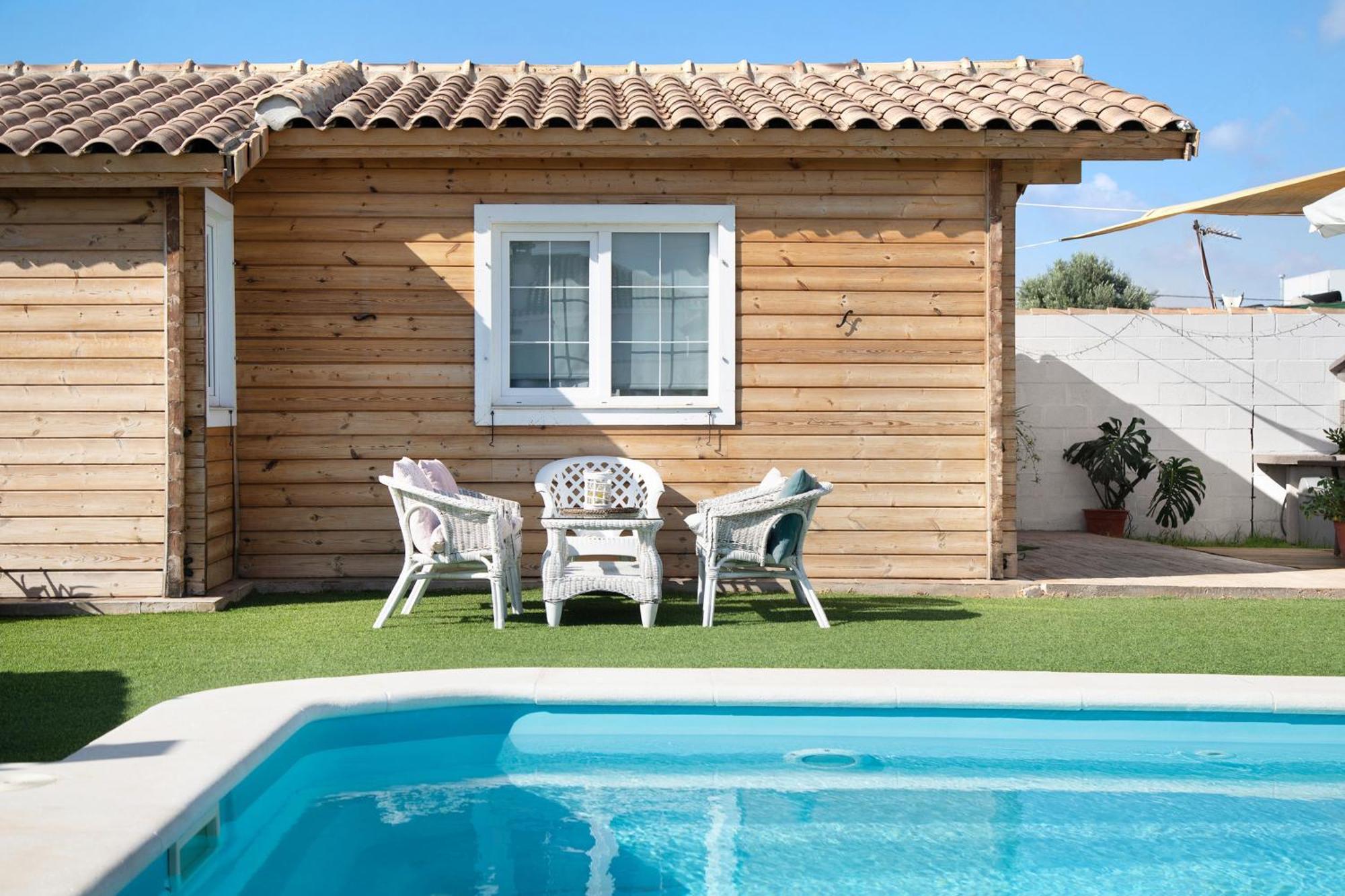 Villa Fuego - Solo Familias Chiclana de la Frontera Exteriör bild